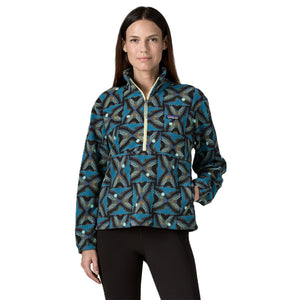 Micro D Half-Zip Pullover for Women - Deep Freeze Black