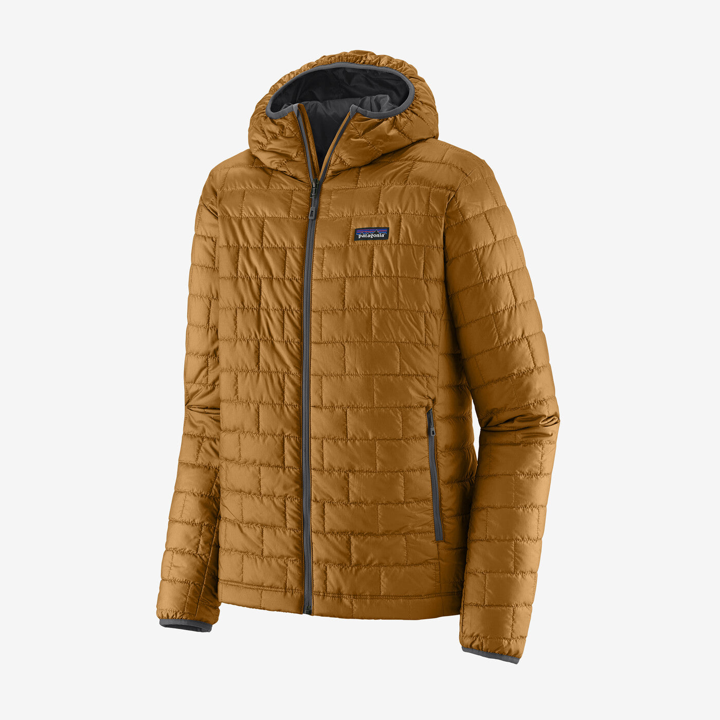 Nano Puff Hoodie for Men Raptor Brown