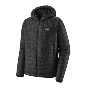 Nano Puff Hoody for Men - Black