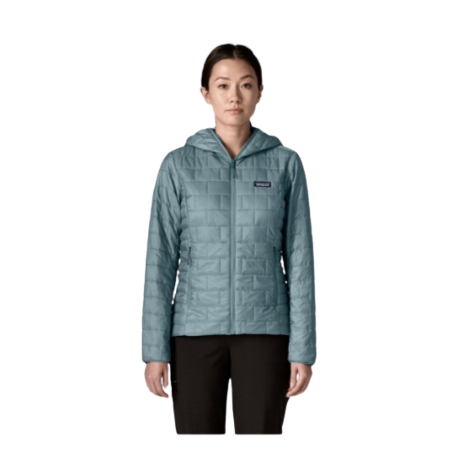 Nano Puff Hoody for Women in Blue Sage