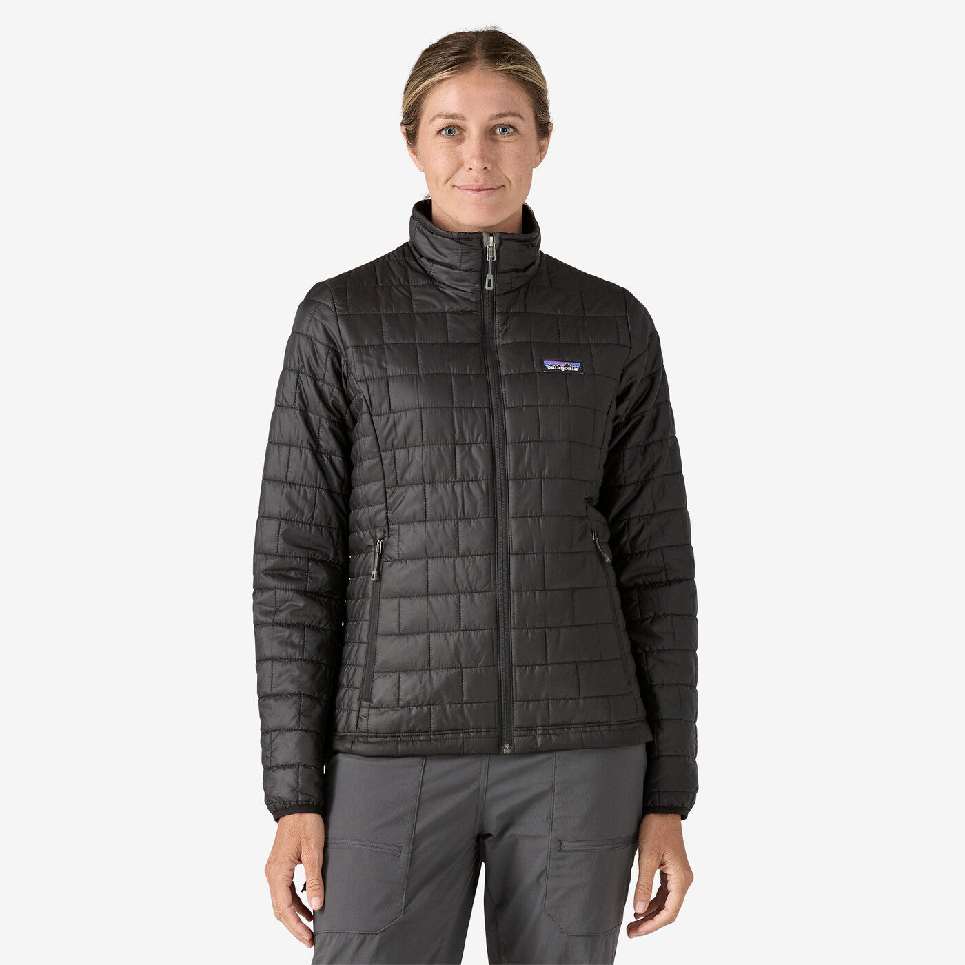 Nano Puff Womens Jacket - Black