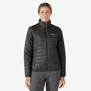 Nano Puff Womens Jacket - Black