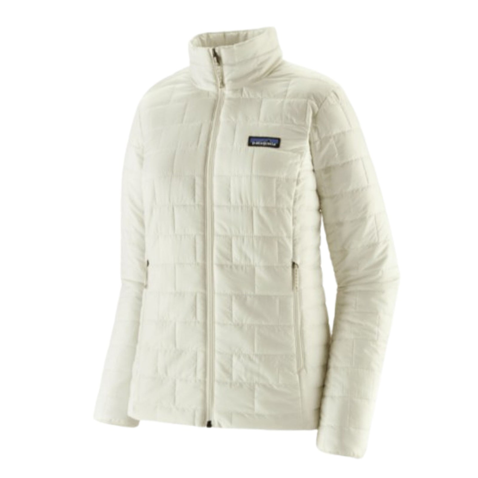 Nano Puff Jacket for Women in Birch White