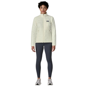 Nano Puff Jacket for Women in Birch White