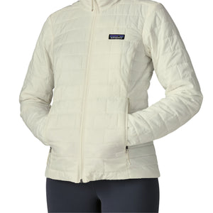 Nano Puff Jacket for Women in Birch White