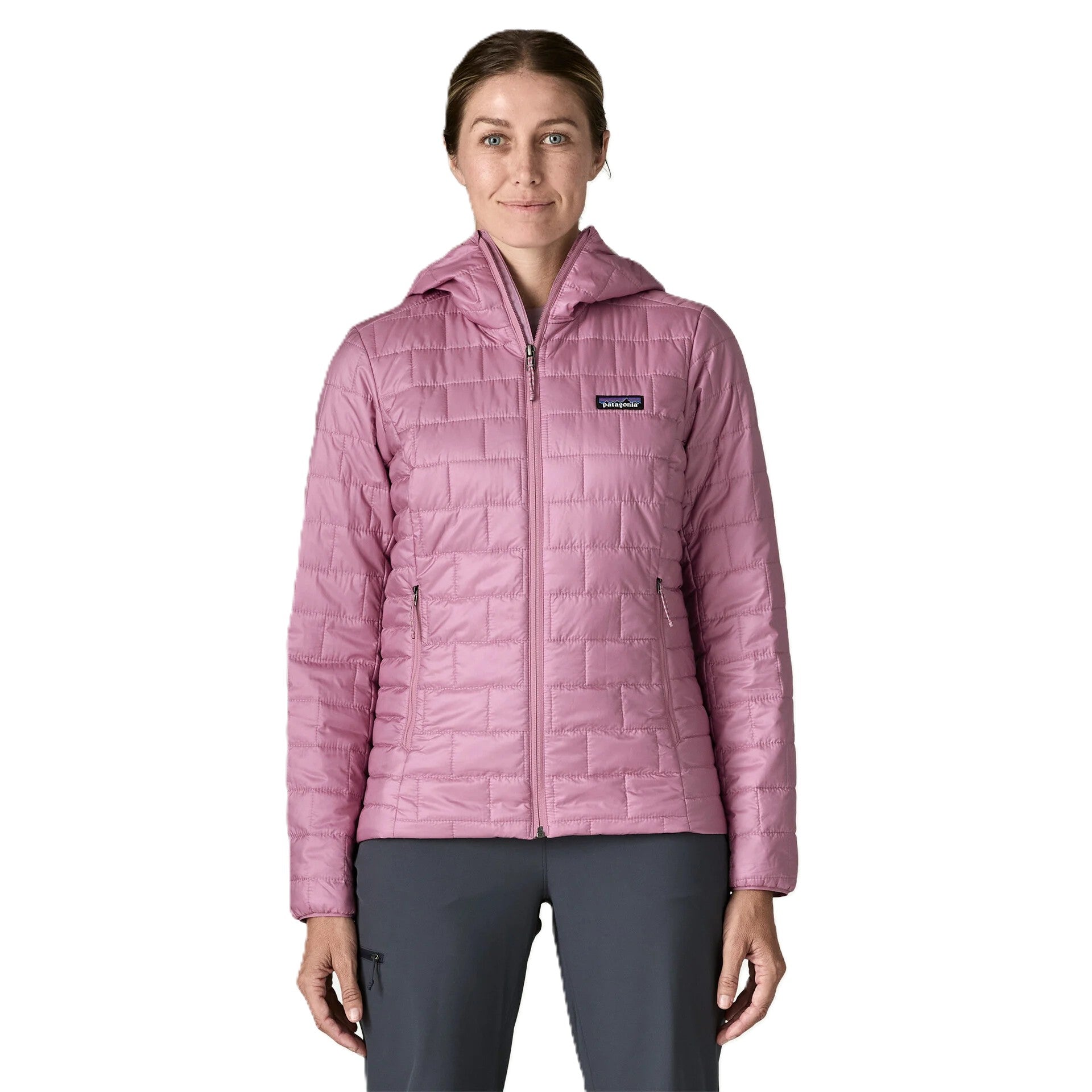 Nano Puff Jacket for Women in Brisk Purple - Forests, Tides, and 
