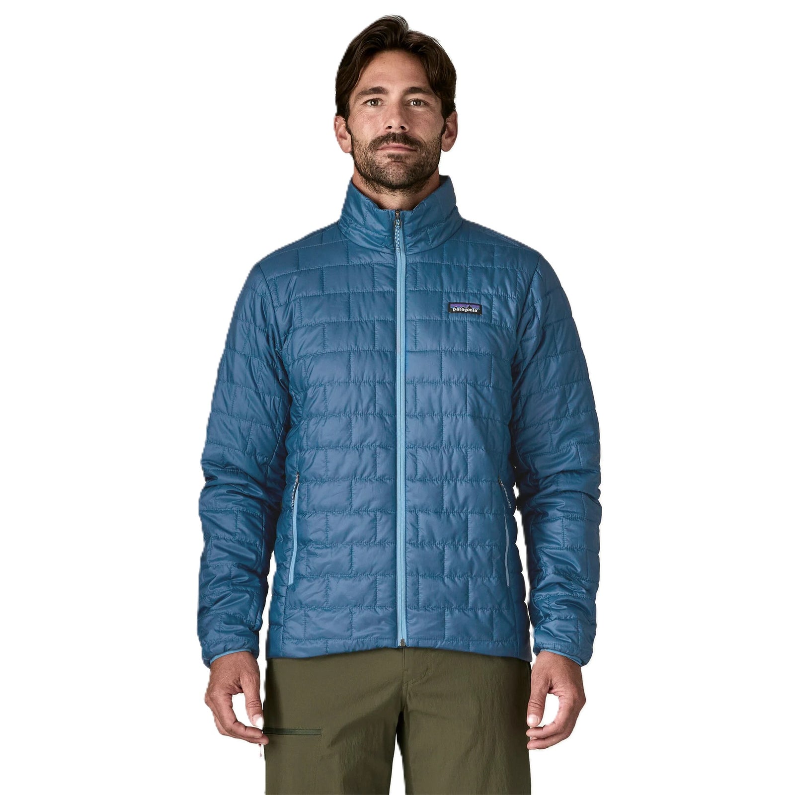 Nano Puff Jacket for Men in Aquatic Blue