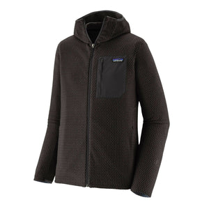R1 Air Full Zip Hoody for Men - Black