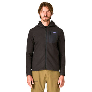 R1 Air Full Zip Hoody for Men - Black