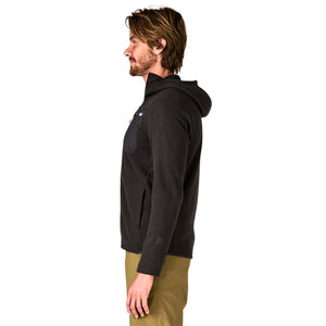 R1 Air Full Zip Hoody for Men - Black