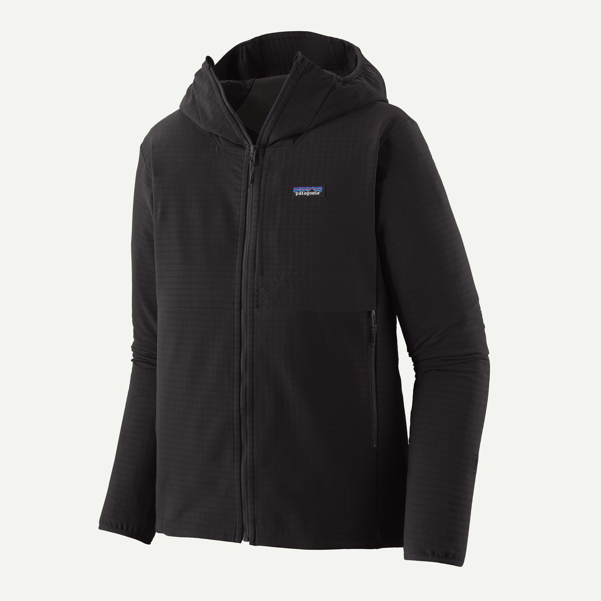 R1 TechFace Mens Hoody - Black