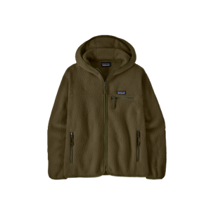 Retro Pile Hoody for Women - Basin Green