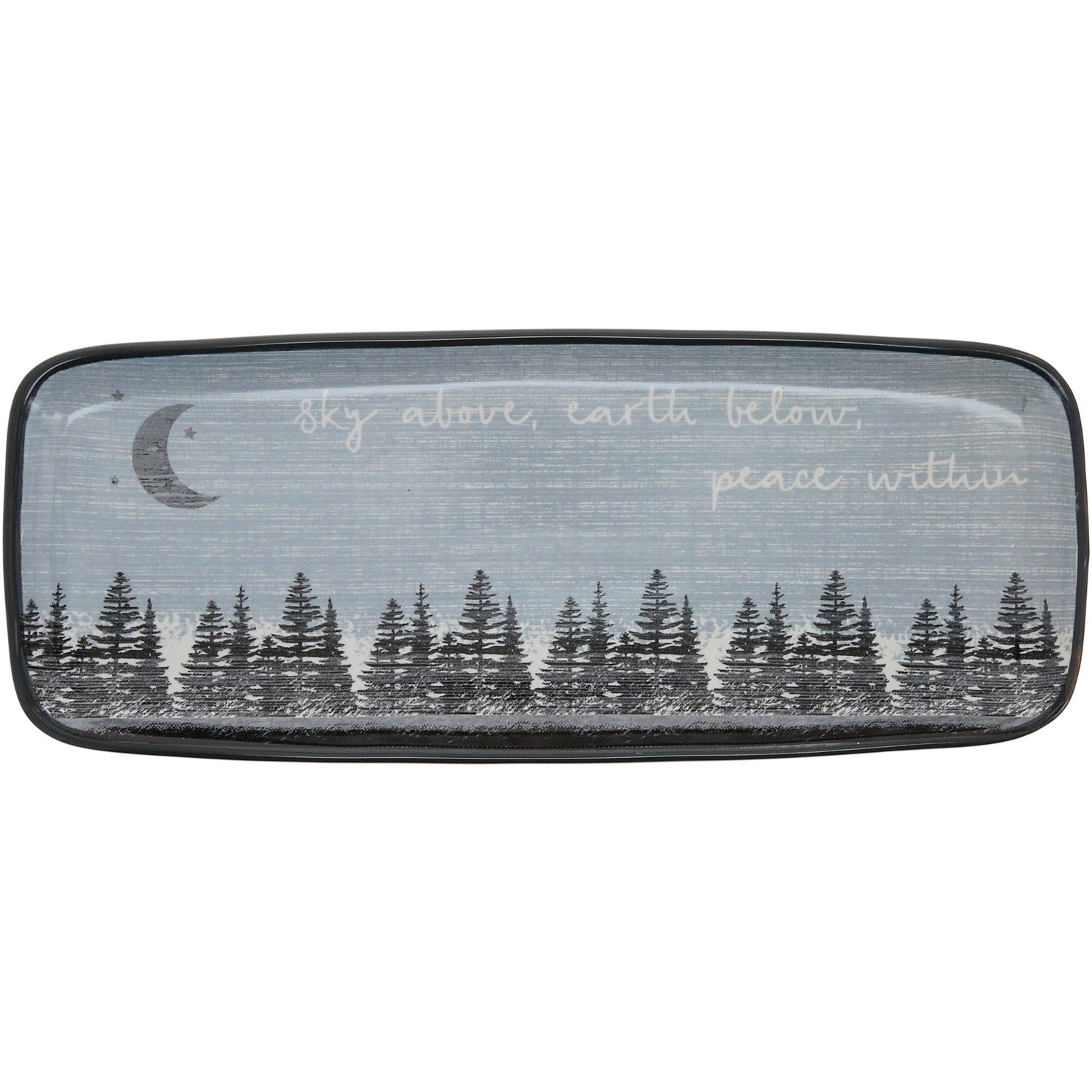 Peace Within Stoneware Serving Tray