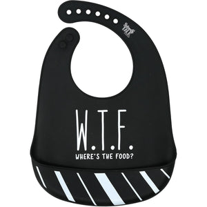 W.T.F. Silicone Catch All Bib