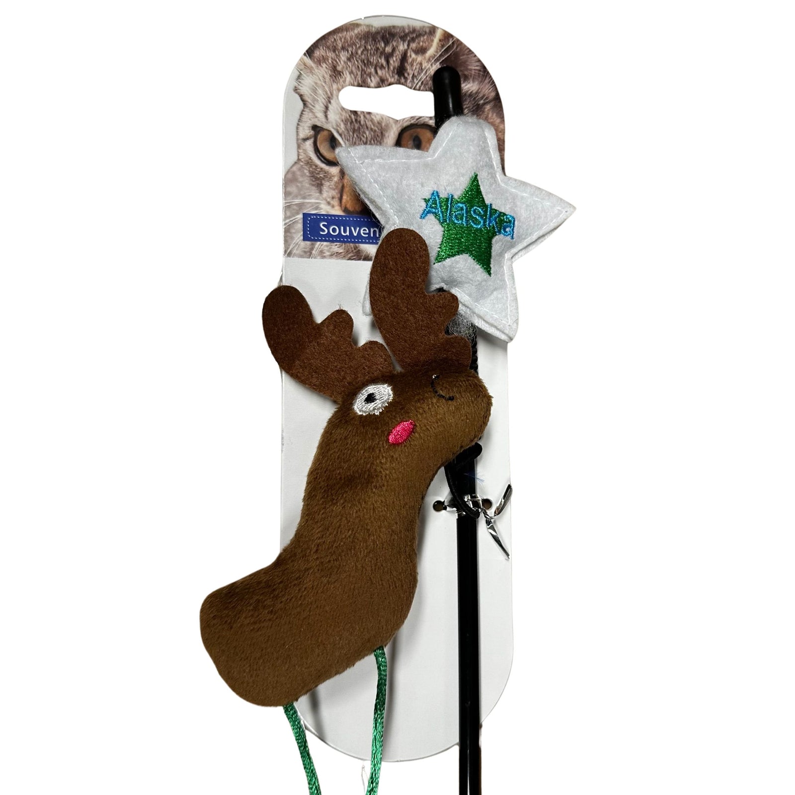 Moose Cat Teaser Toy