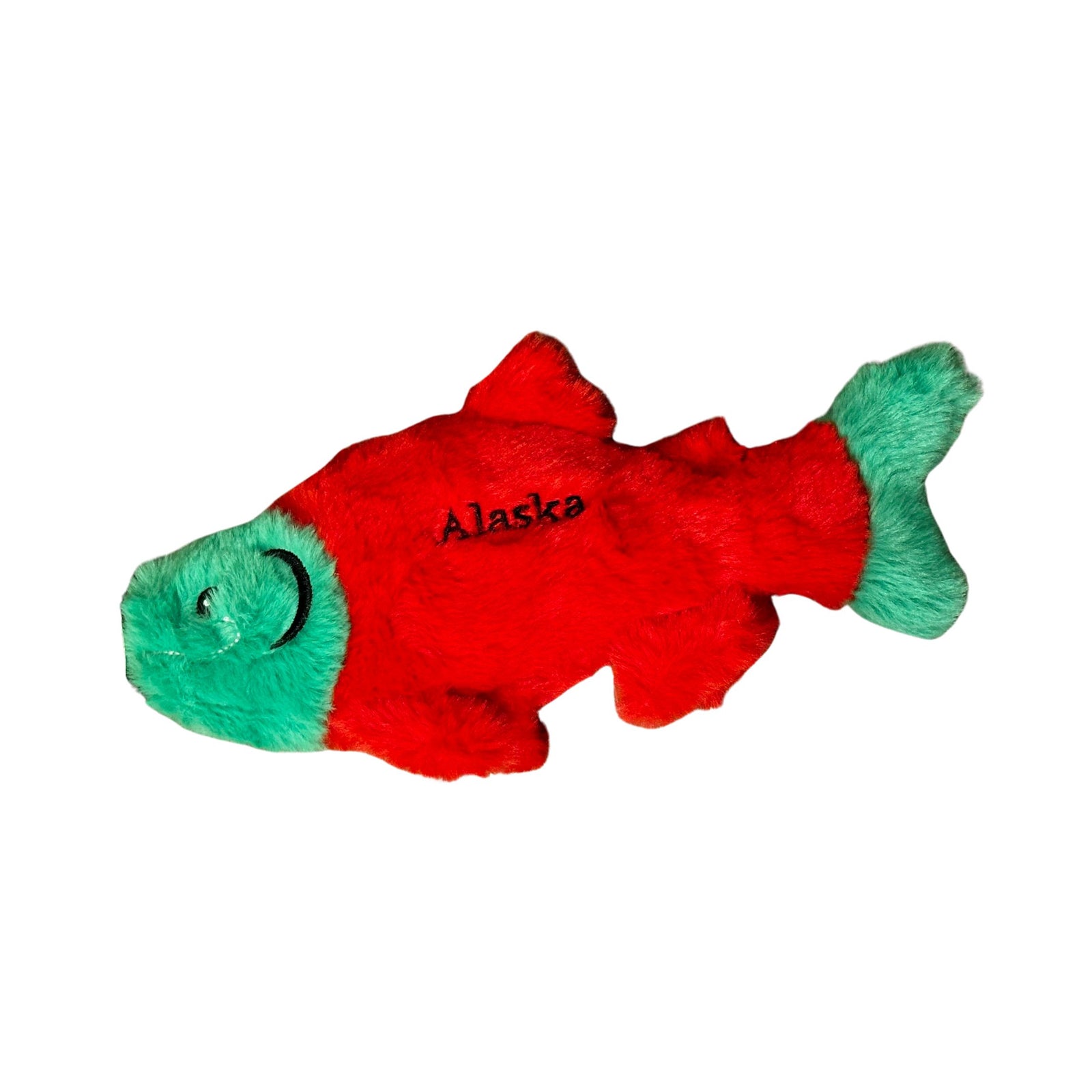 Salmon Plush Dog Toy