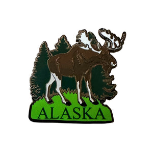 Standing Moose Pin