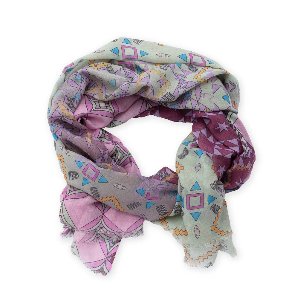 Plume Scarf - Plum