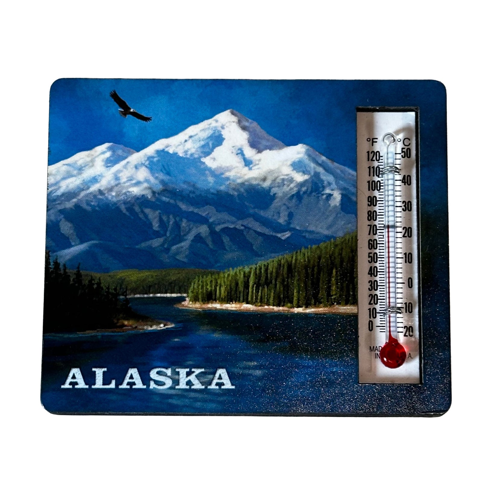 Mountains Portrait Thermometer