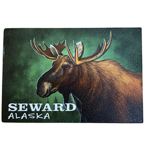 Moose Portrait Magnet