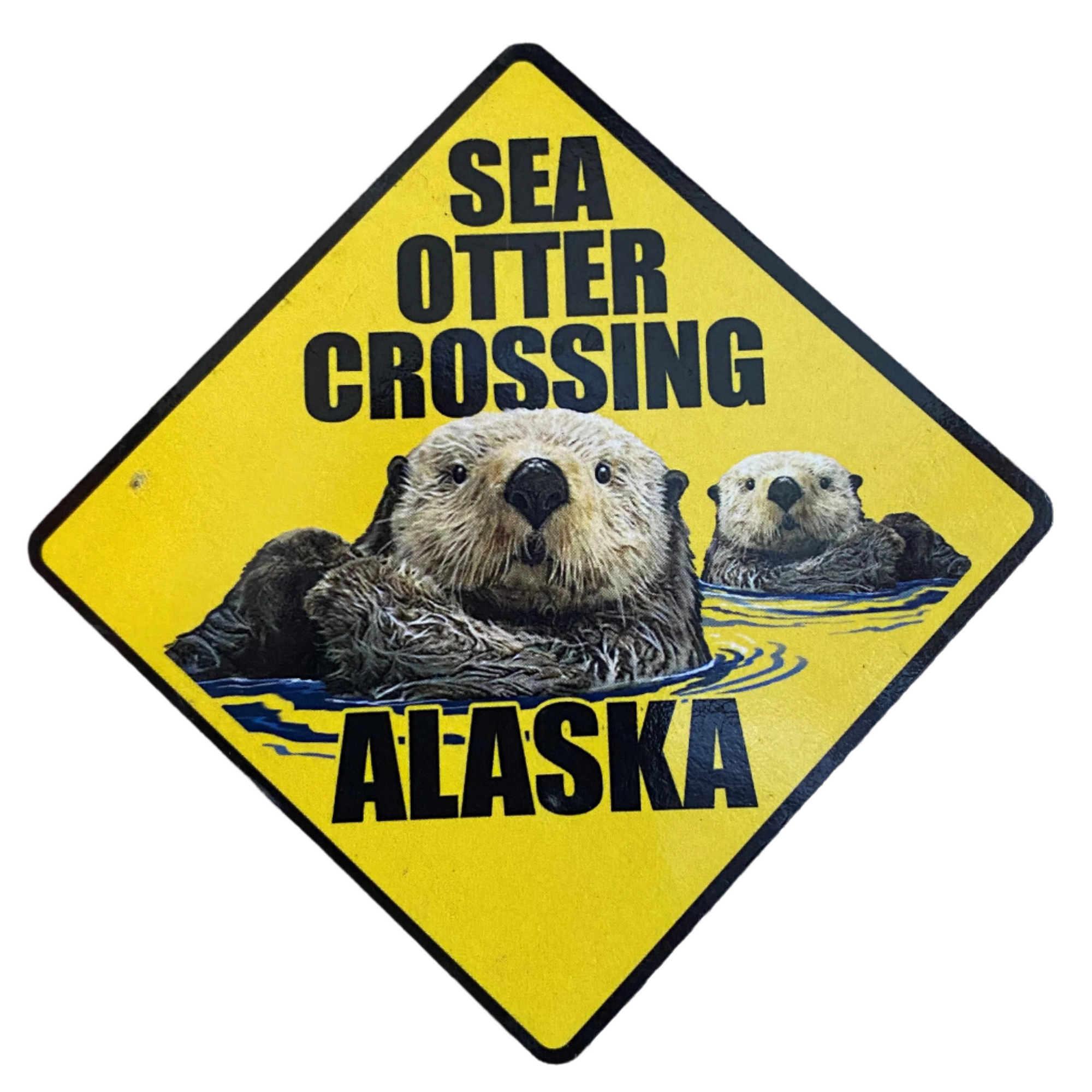 Alaska Road Sign Magnet
