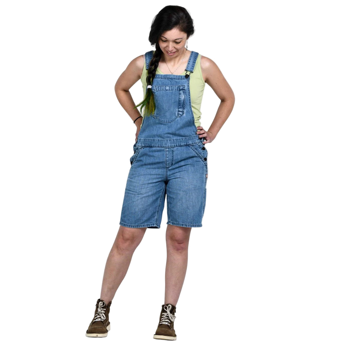 Hemp Utility Shortalls for Women