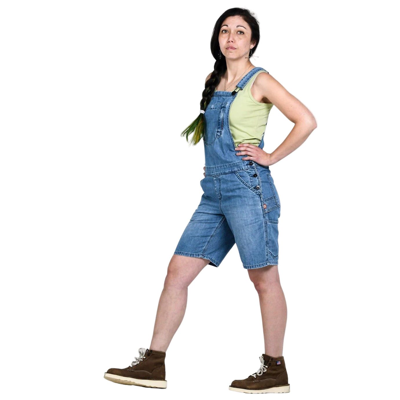 Hemp Utility Shortalls for Women