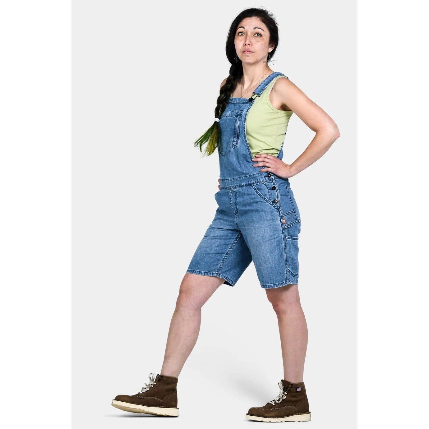 Hemp Utility Shortalls for Women