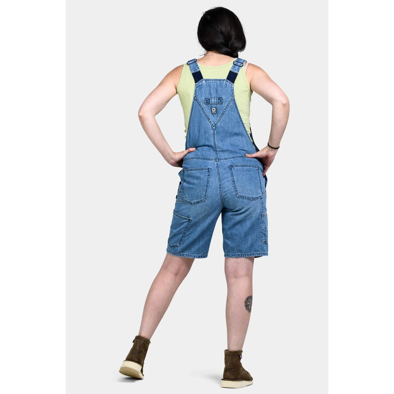 Hemp Utility Shortalls for Women