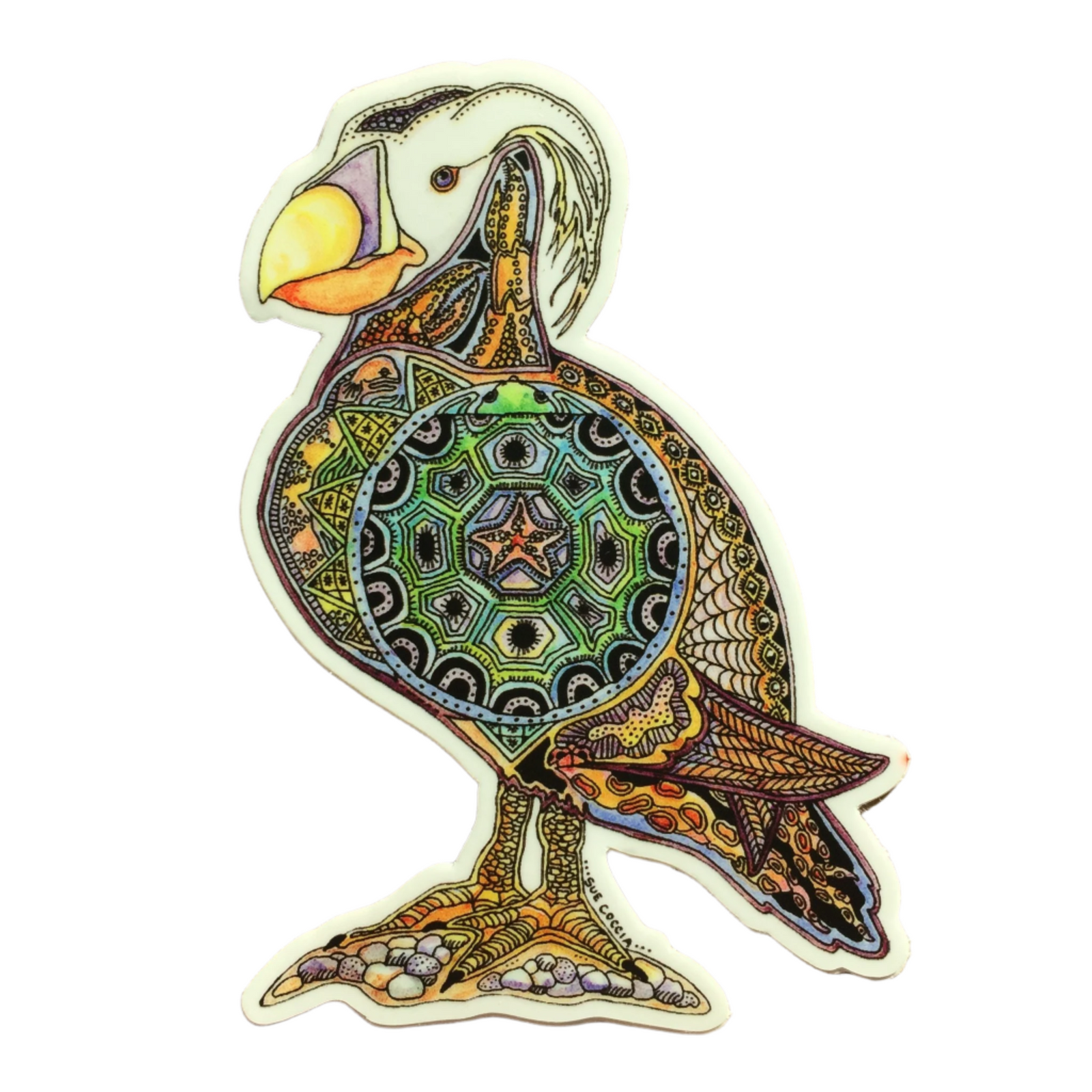 Sue Coccia Puffin Sticker