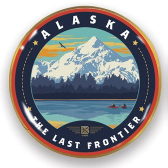 Last Frontier Kayaks Circle Pin