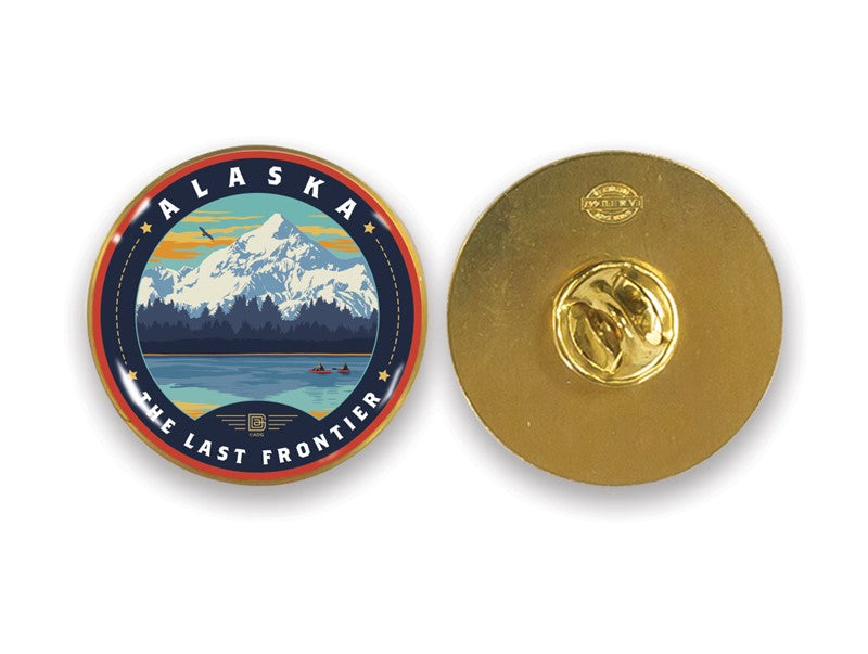 Last Frontier Kayaks Circle Pin