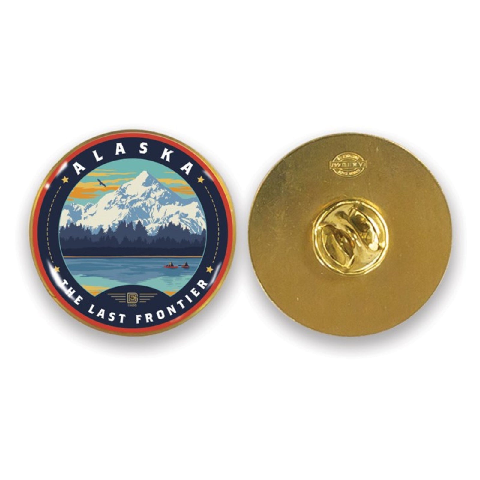 Last Frontier Kayaks Circle Pin