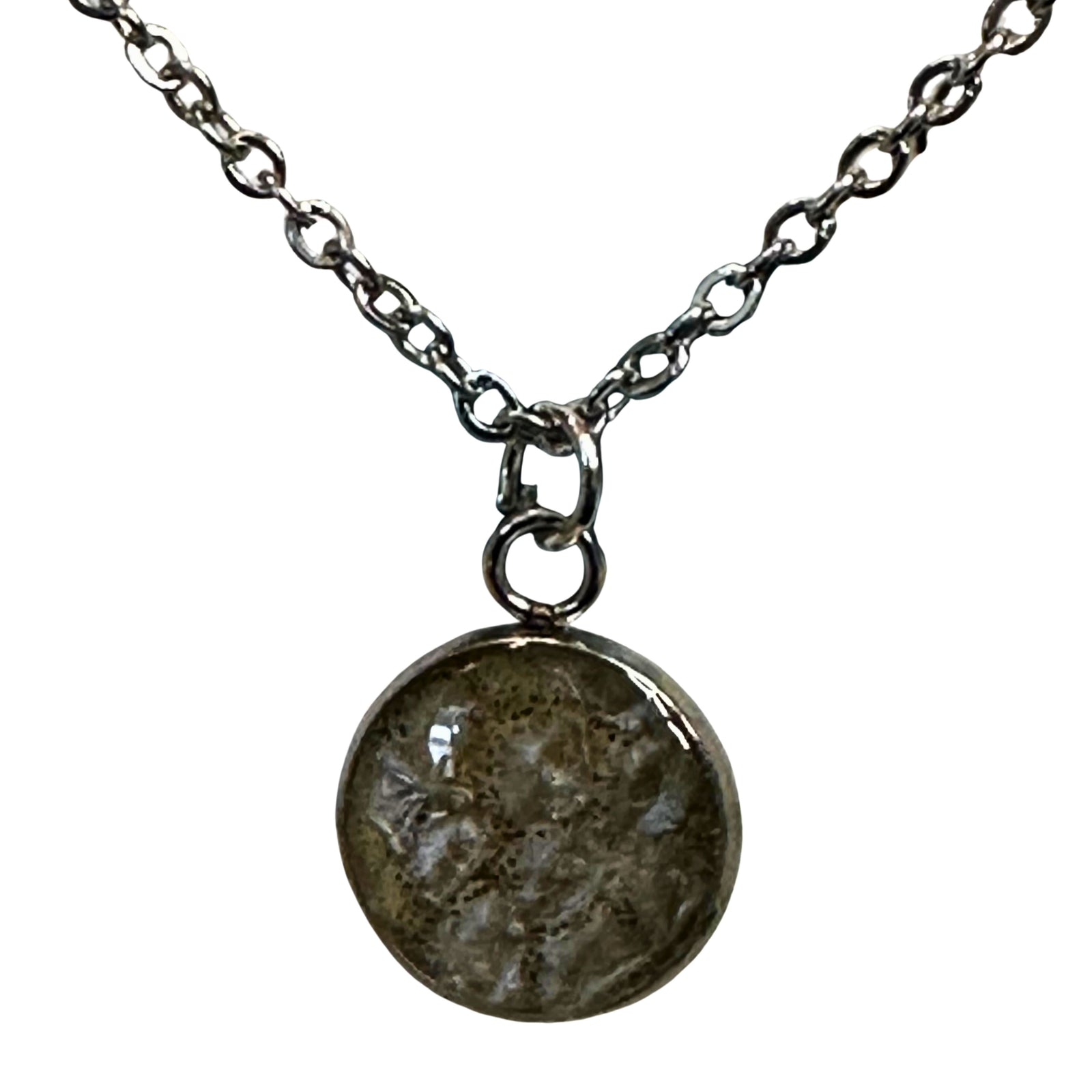 Salmon Pendant Necklace - 12mm