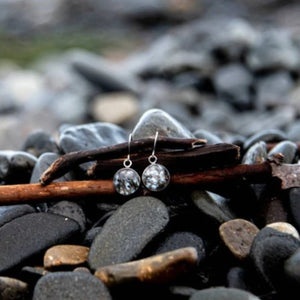 The Megan - Round Salmon French Hook Earrings