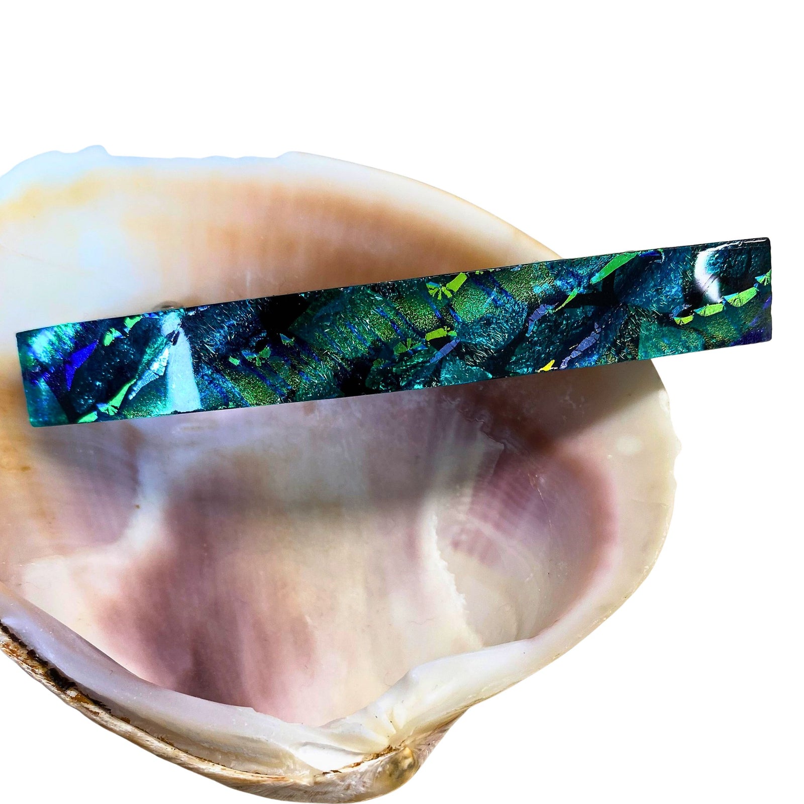 Glass Barrette - Large