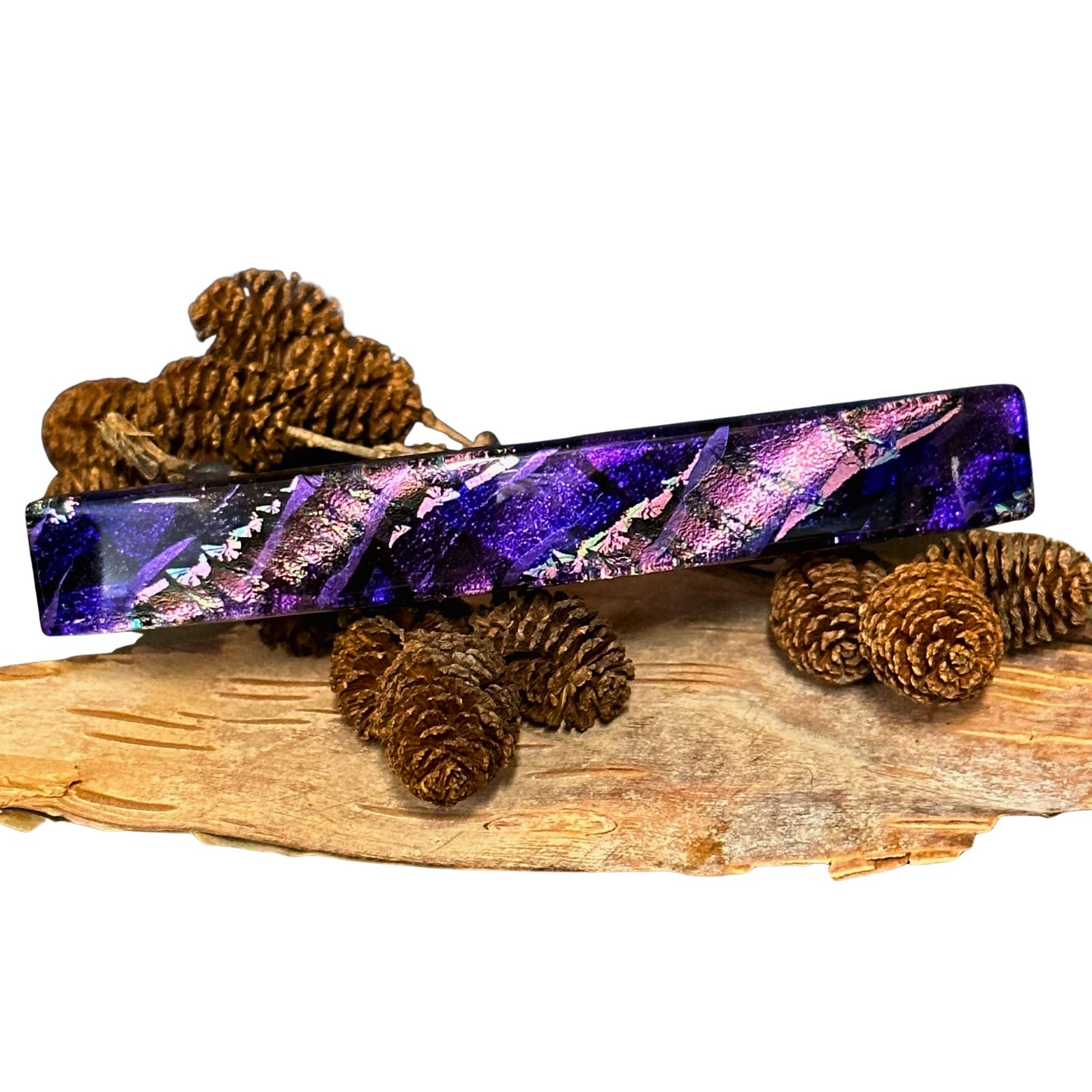 Glass Barrette - Large