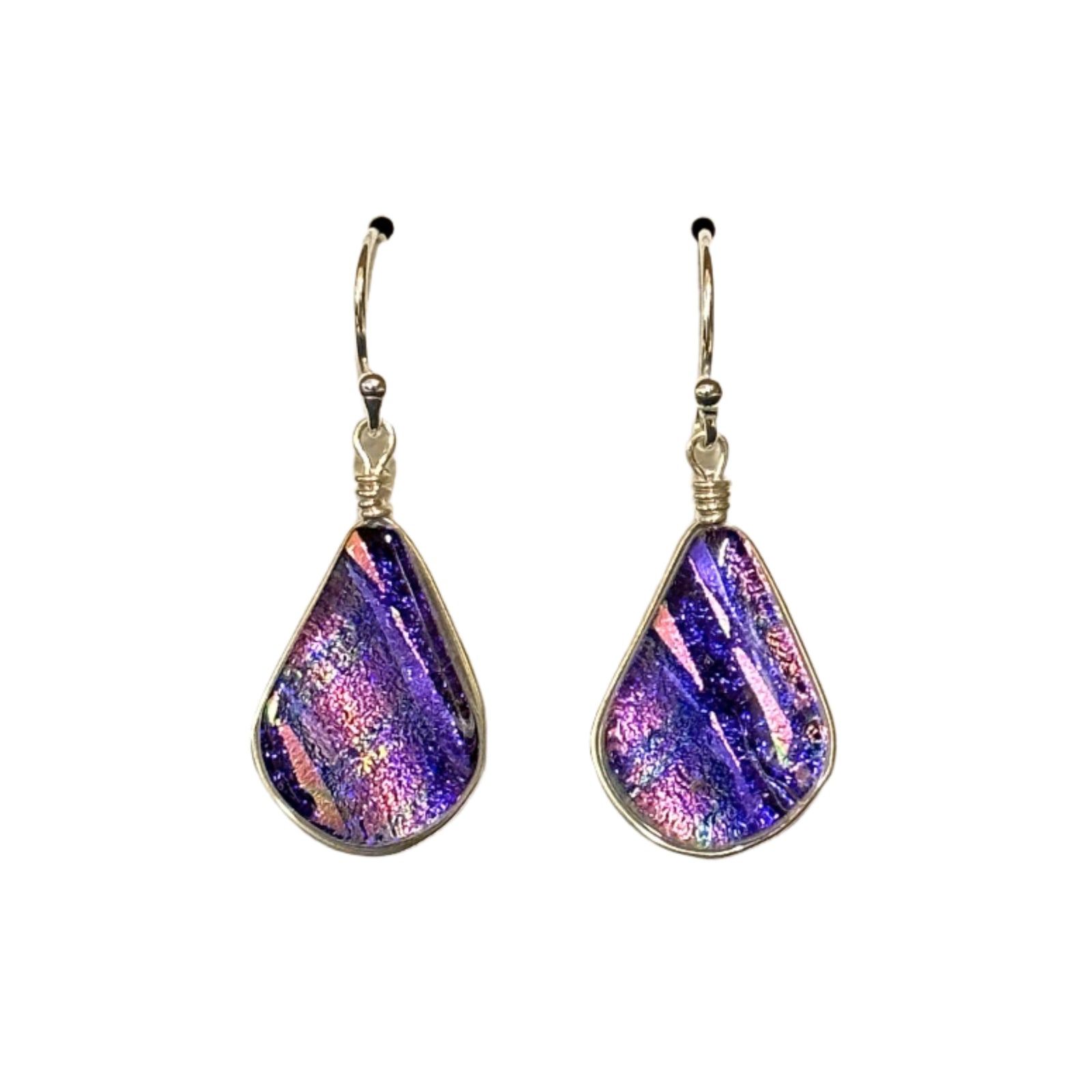 Lotus Earring - Lilac Purple