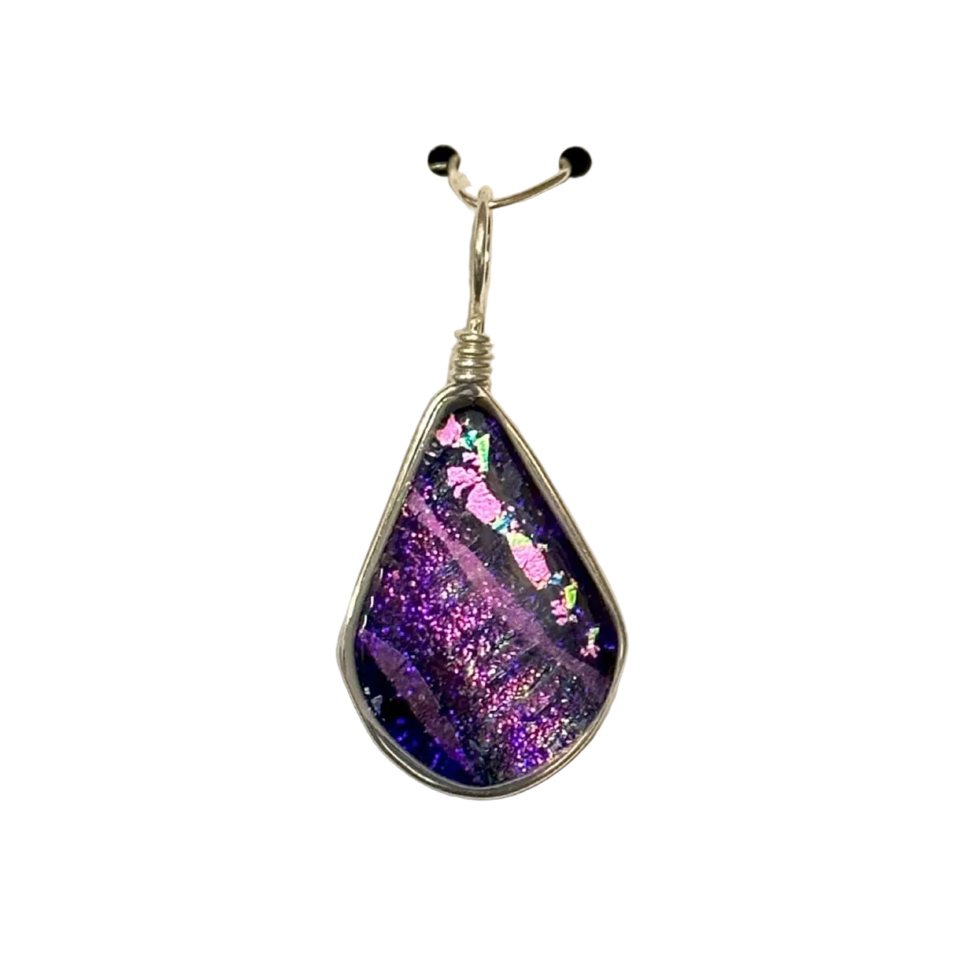 Lotus Pendant - Lilac Purple