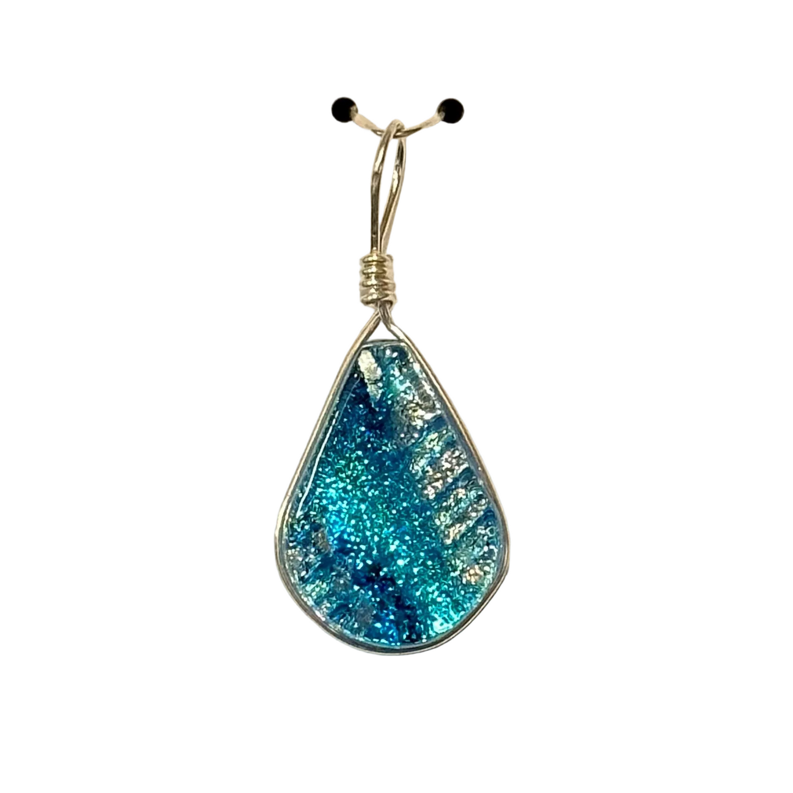 Lotus Pendant - Sea Blue