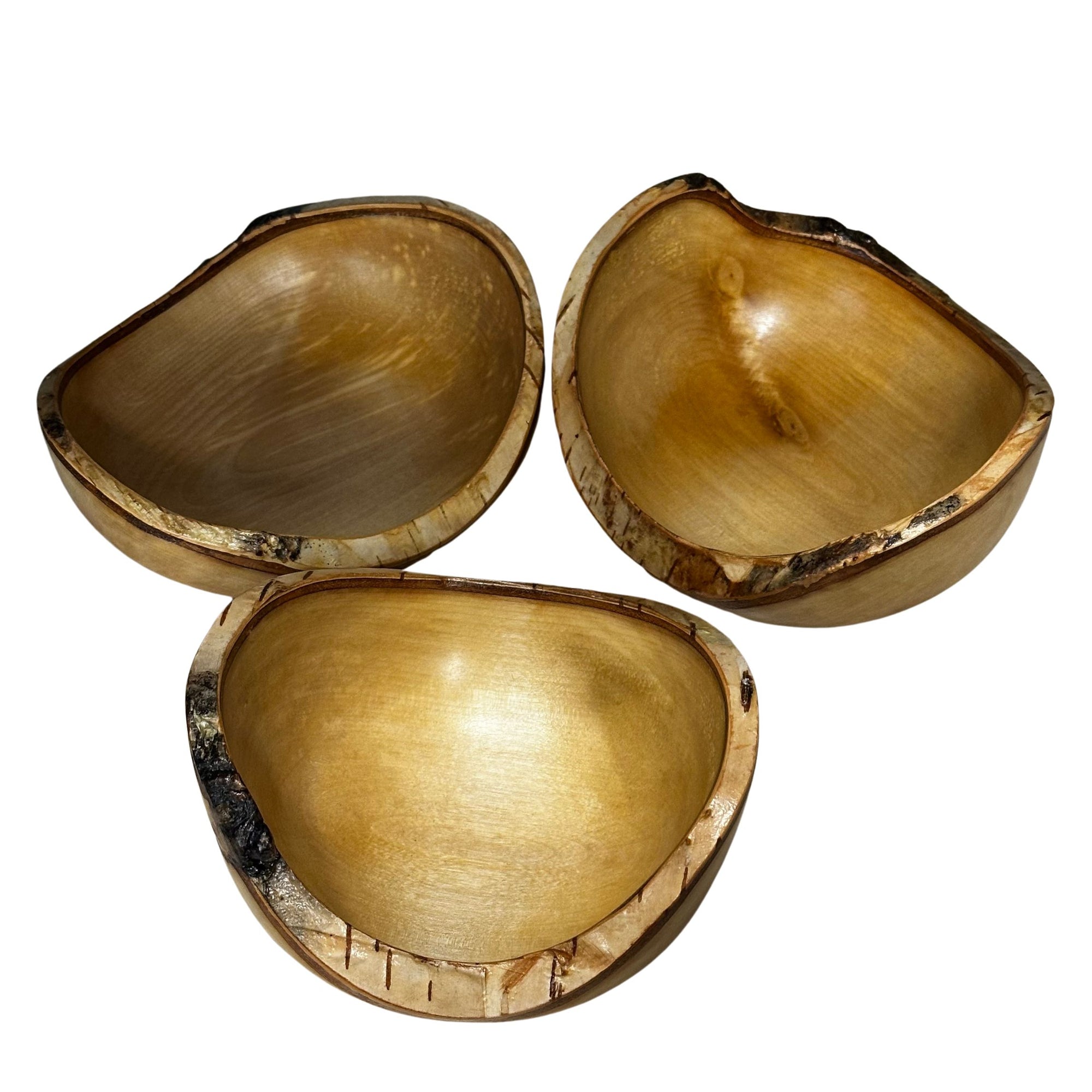 Natural Edge Birch Bowl