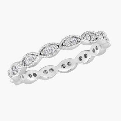 Endless Oval Stack Ring