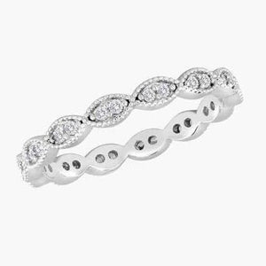 Endless Oval Stack Ring