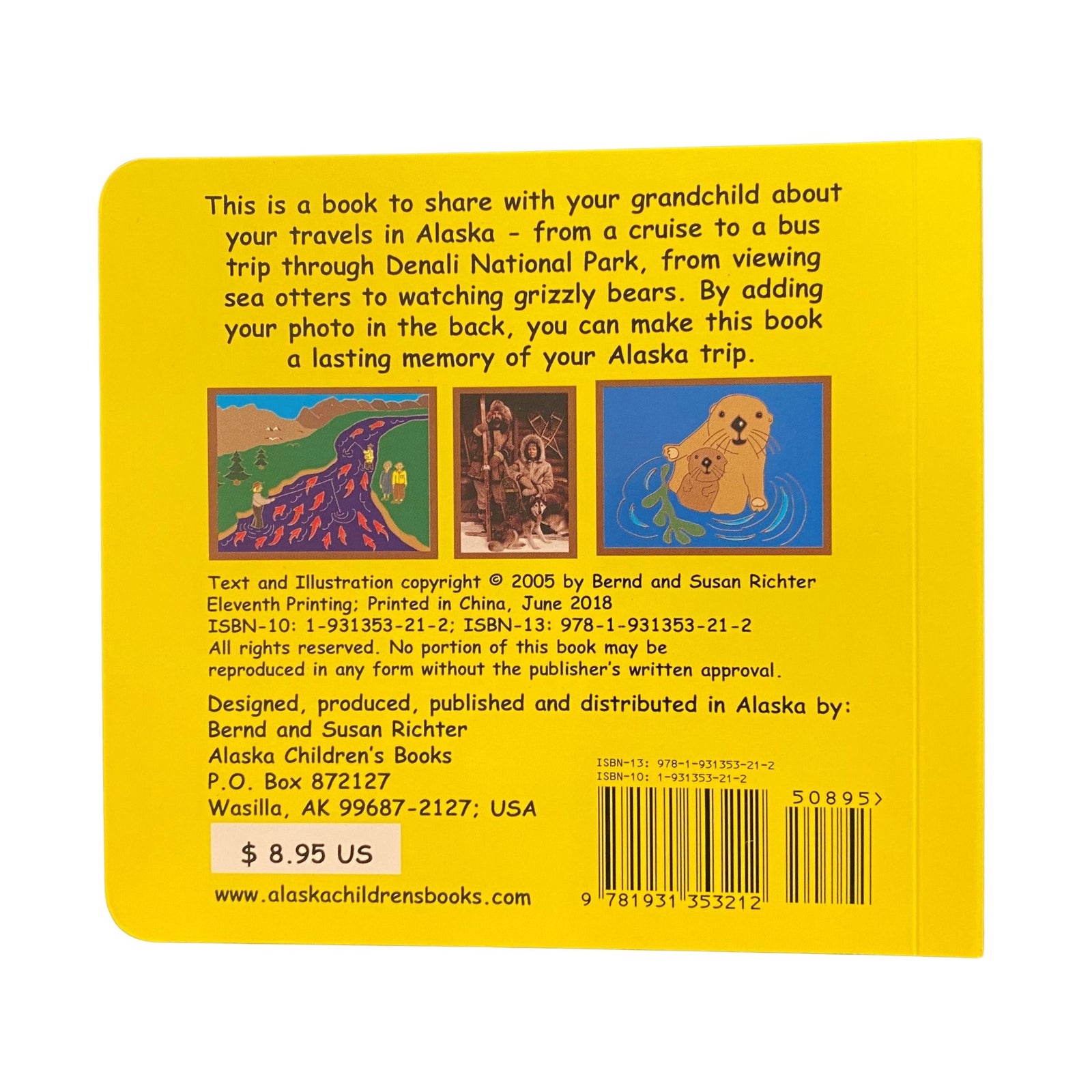 When Grandma and Grandpa Visited Alaska Board Book