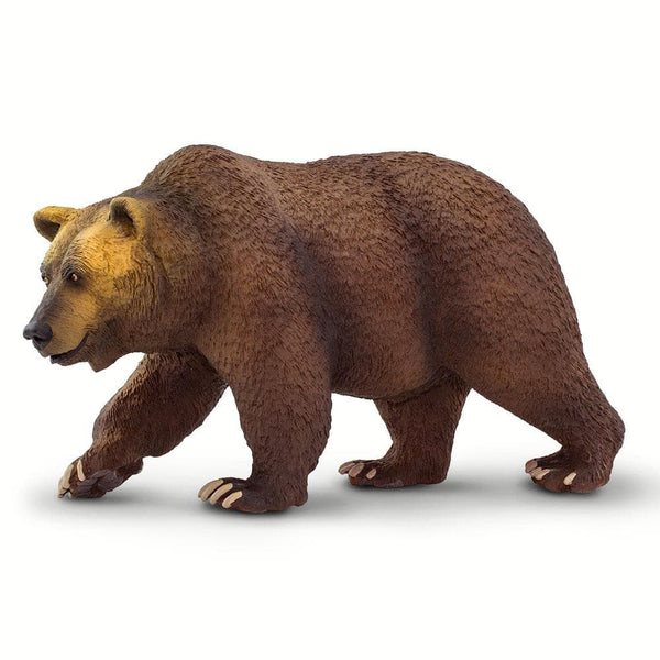 Large Grizzly Bear Figurine - Forests, Tides, and Treasures