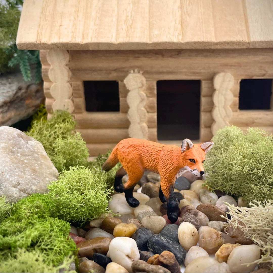 Red Fox Kit Figurine