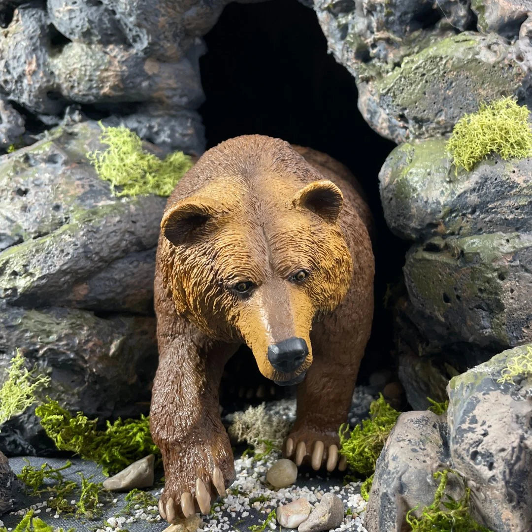 Large Grizzly Bear Figurine