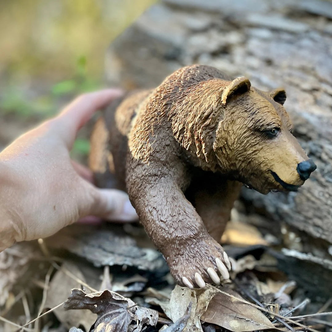 Large Grizzly Bear Figurine