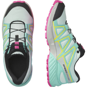 Speedcross J Youth Shoes - Bleached Aqua