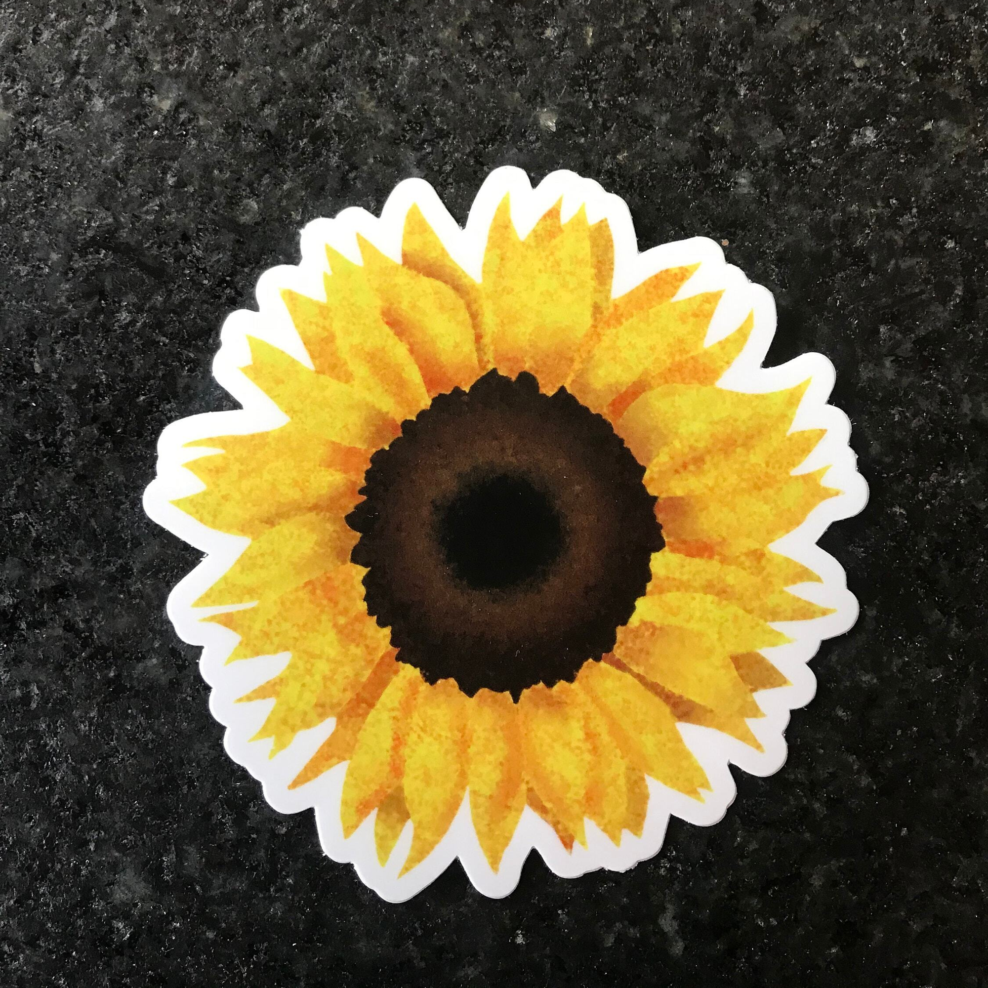 Alaskan Sunflower Sticker